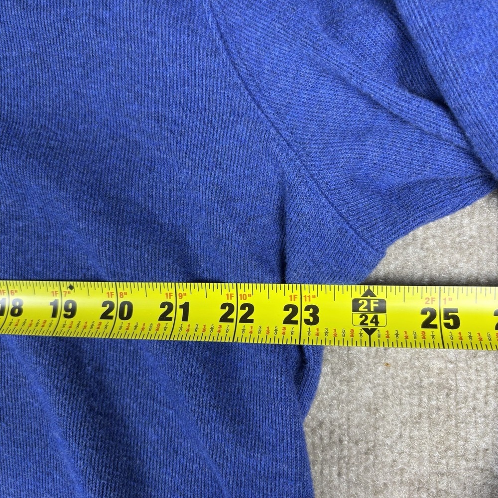 Polo Ralph Lauren Estate Rib 1/4 Zip Sweater Blue Men's Large Cotton - Picture 6 of 8